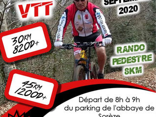 DERNIERES INFOS RANDO VTT