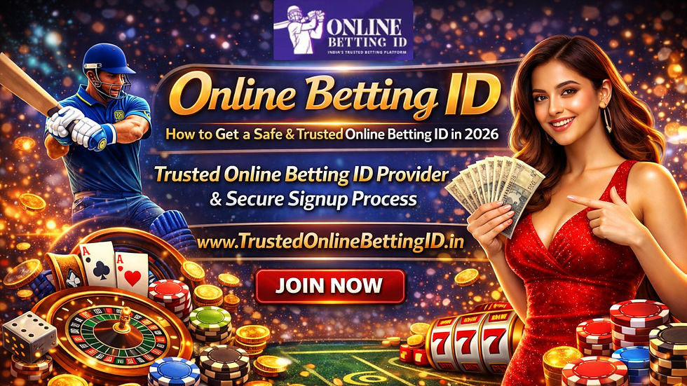 How to get a safe and trusted Online Betting ID in 2026