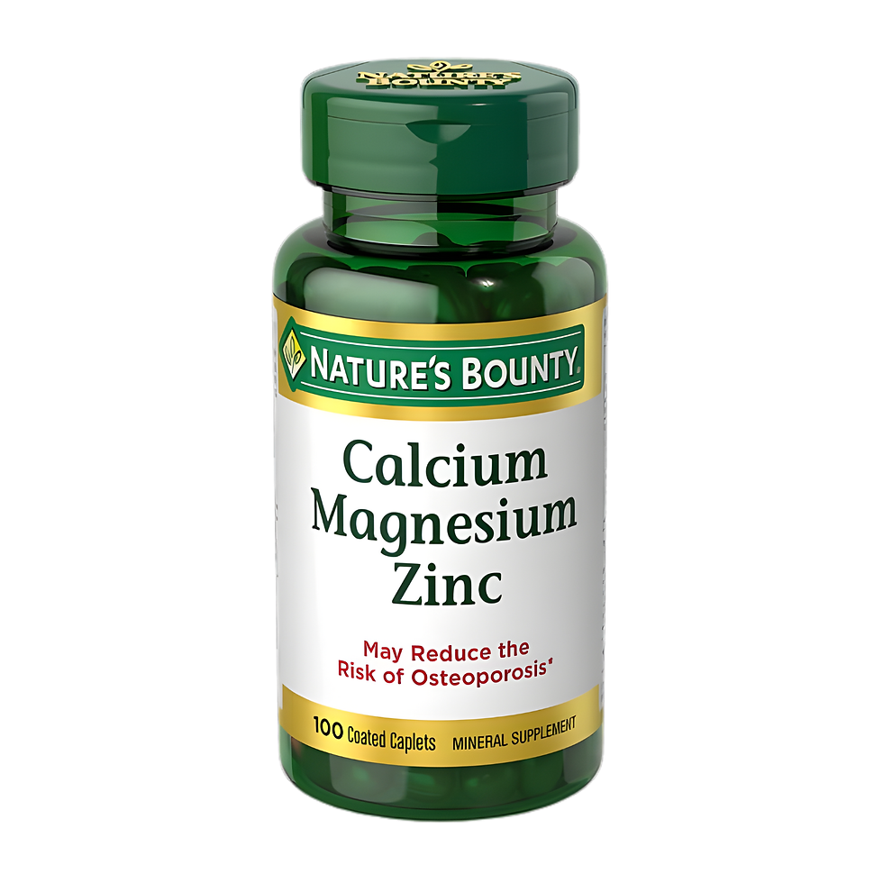 Nature’s Bounty, Calcium Magnesium Zinc with Vitamin D3, 100 Tablets