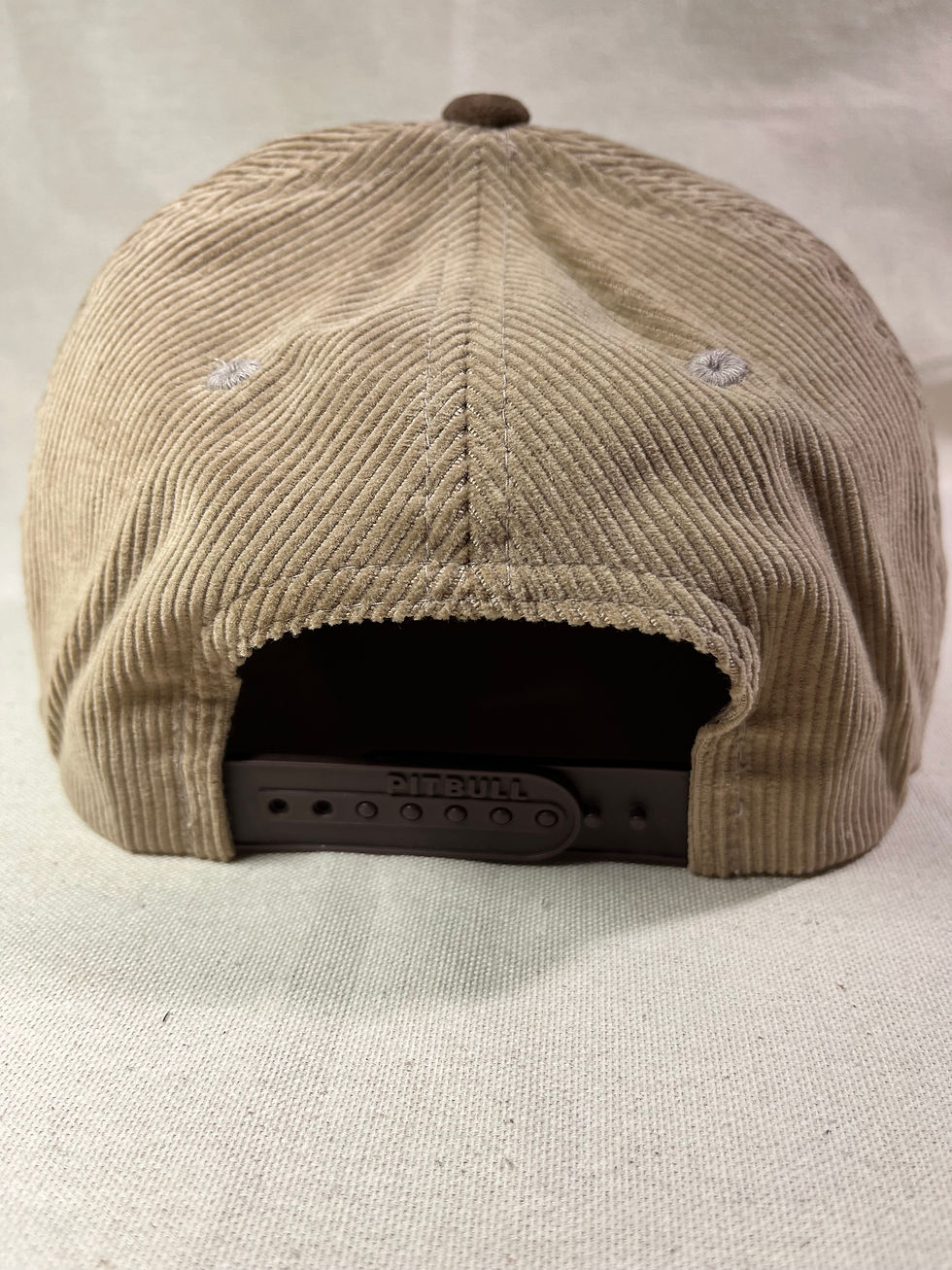 Thumbnail: Patchwork mountain sunset flat bill snapback hat