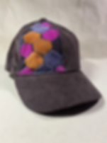 Honeycomb patchwork corduroy curve bill dad hat