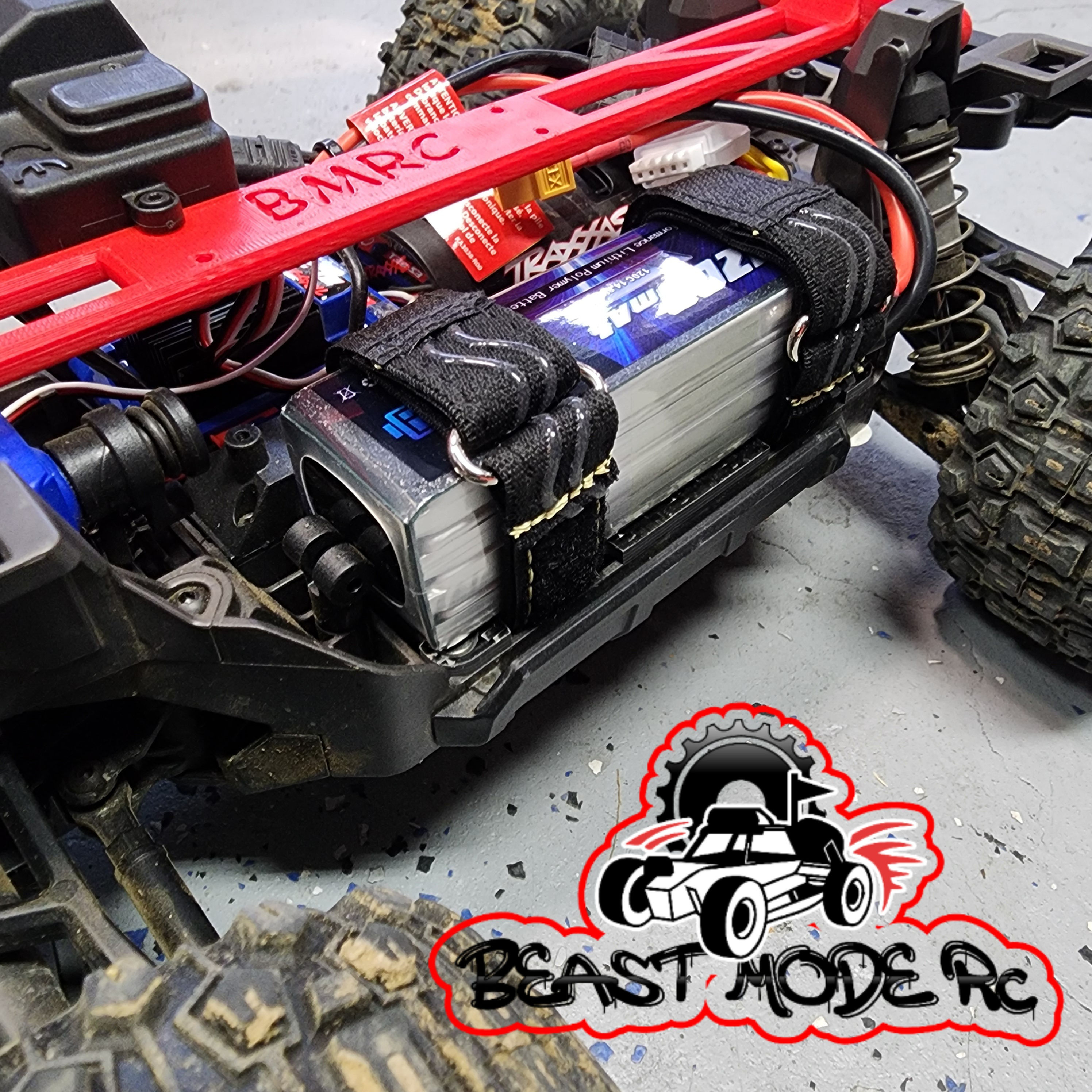 Fits Traxxas Mini Maxx Battery Tray Carbon