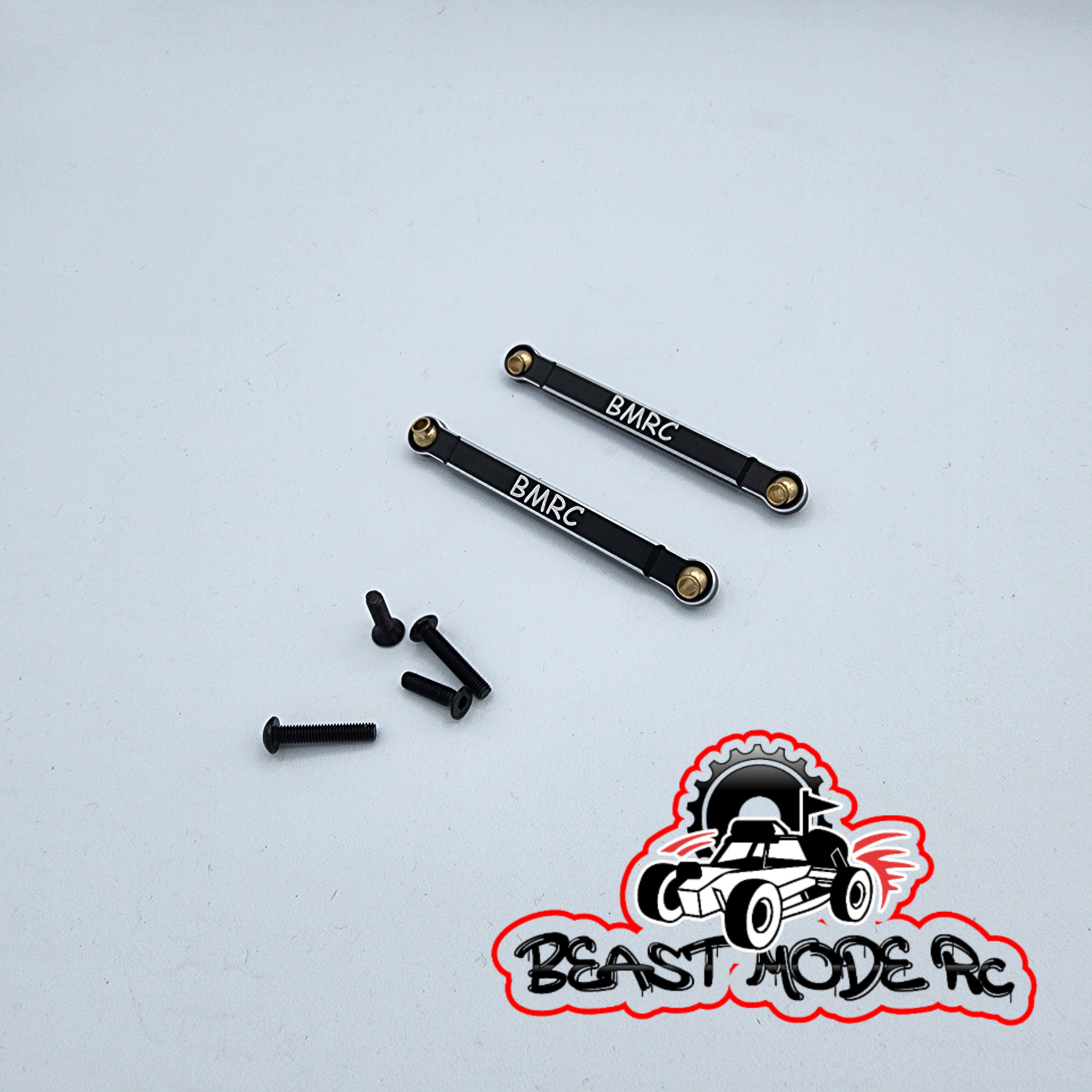 Fits Traxxas Mini Maxx Black Billet Steering Rods Pair