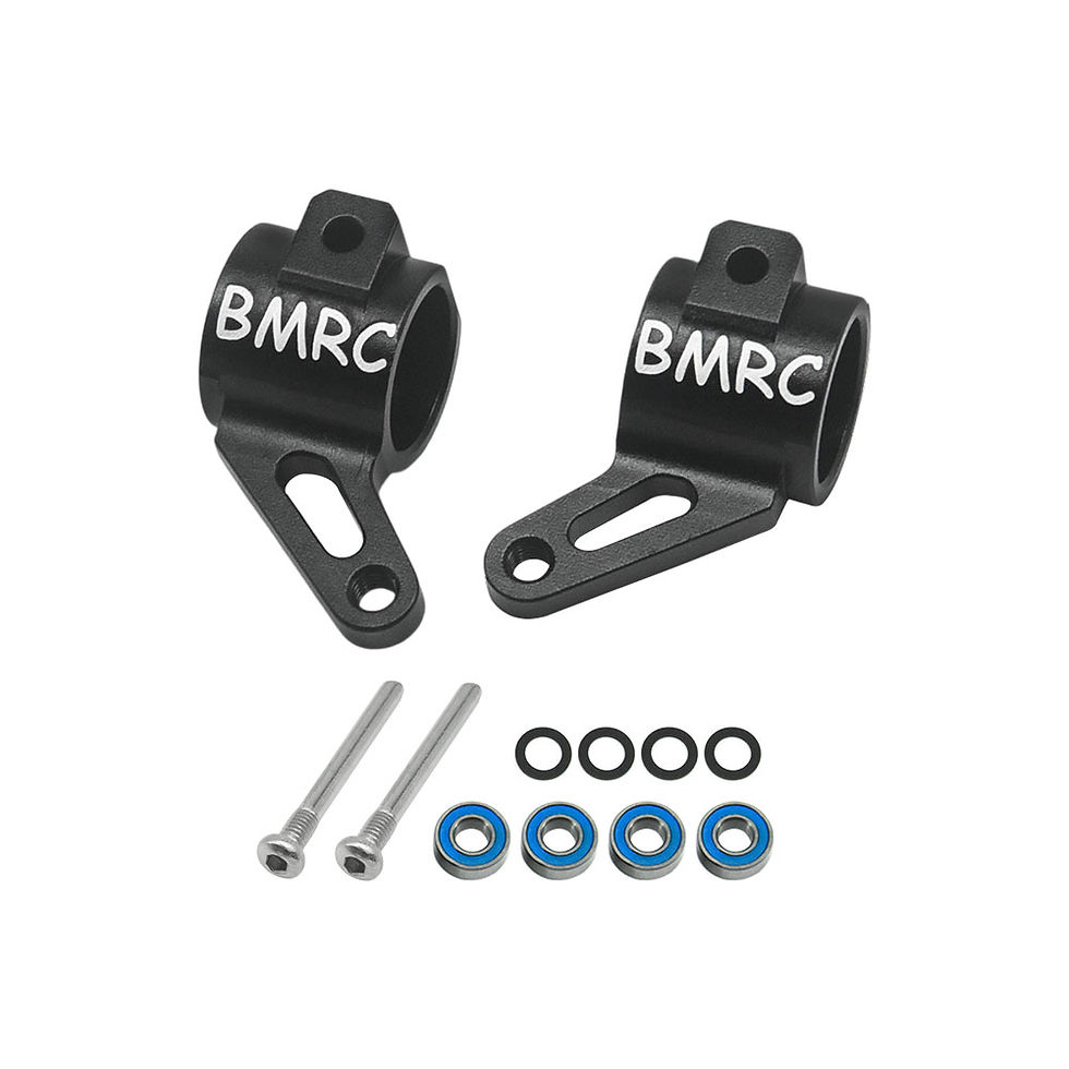 Thumbnail: Fits Traxxas Bandit Front Steering Hubs Aluminum 