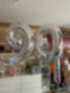 Miniaturbild: Zahlenballon groß 4o" (102cm)