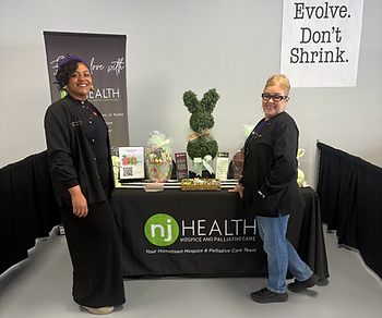 Our new friends from Luxe Bloom and Essence stopped by our table at the Women's Conference. We were so glad to get to know them.