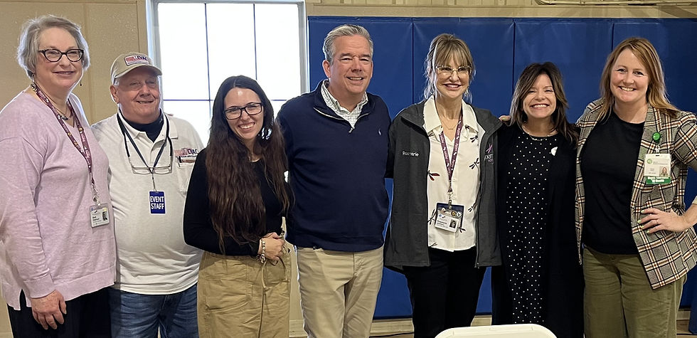 Representatives from area healthcare organizations participated in a panel discussion about services available to veterans,