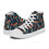 Thumbnail: 'Mushroom Mayhem' men’s high top canvas shoes