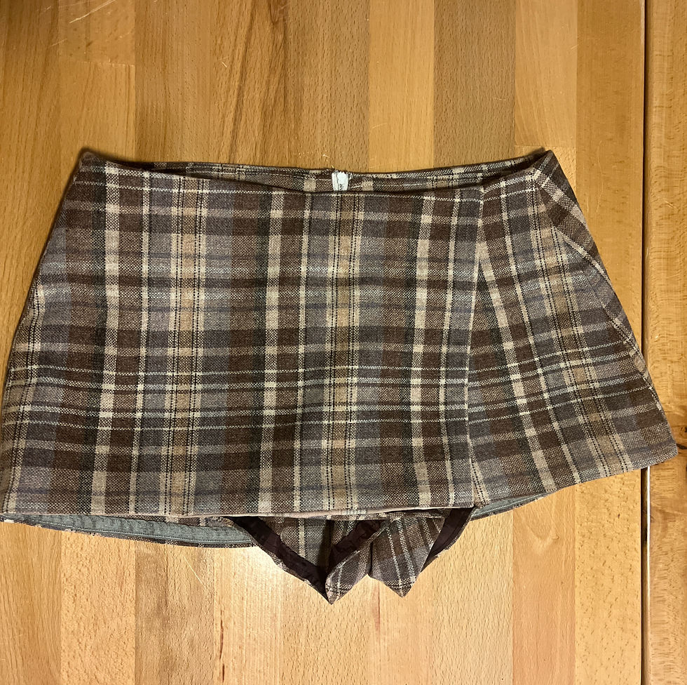 Thumbnail: Cashmere Wool Skort Suit