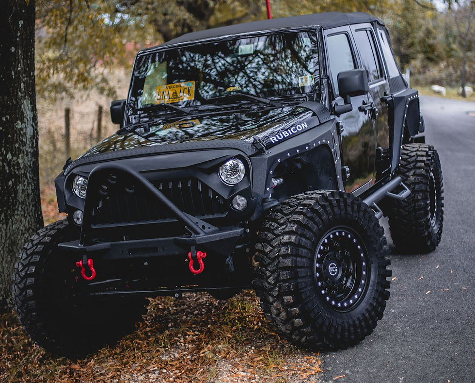 Thumbnail: Rin 17x8.5 Black Rhino Garrison Beadlock MATTE BLACK