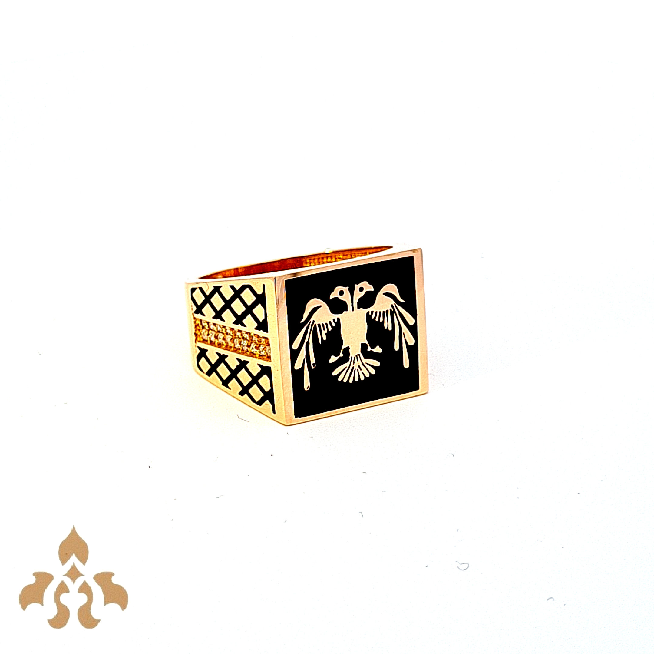 Çift Başlı Kartal Erkek Yüzüğü