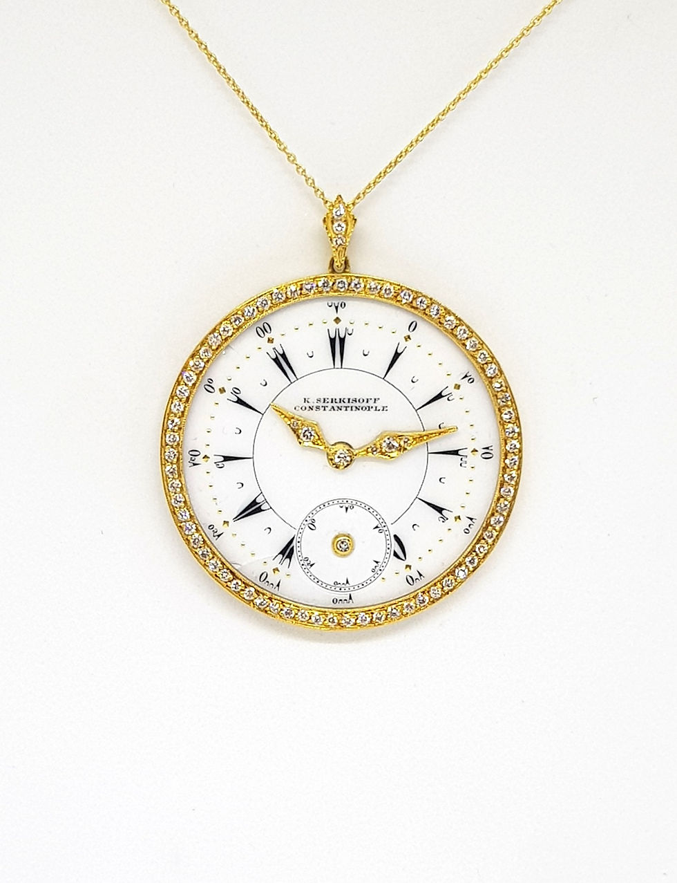 Pırlanta Kadran Kolye