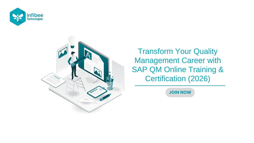 Transform Your Quality Management Career with SAP QM Online Training & Certification (2026)