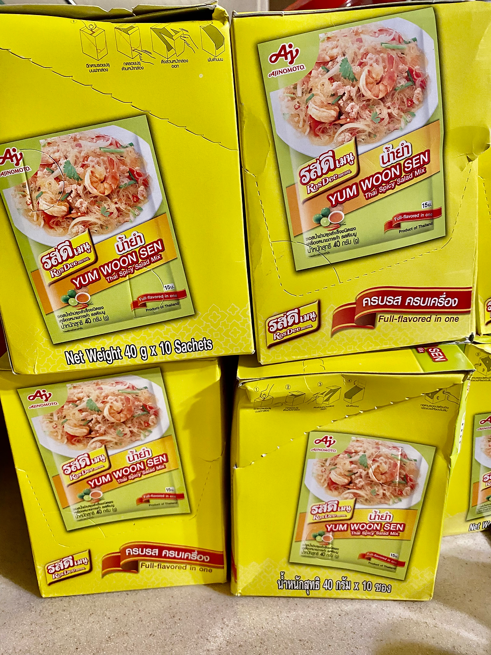 Thumbnail: 1 Box Yum Woon Sen Powder Seasoning (10 Small Packets)