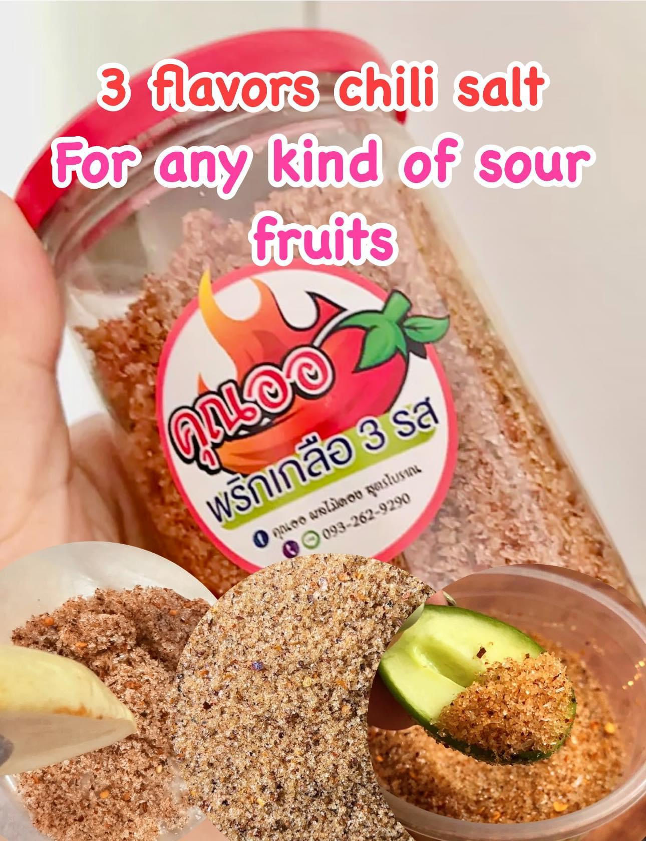 Chili 🌶️ Salt For Any Kind Of Sour Fruits 