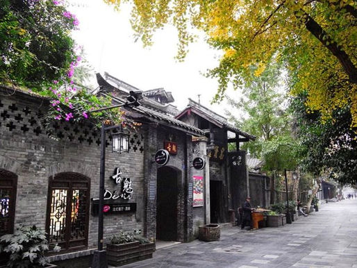 Les ruelles larges et étroites (宽窄巷子kuān zhǎi xiàng zi)
