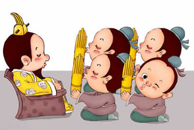 Petite histoire allégorique "滥竽充数" (Lànyú Chōngshù)