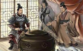 Petite histoire allégorique "问鼎中原" (Wèn dǐng zhōng yuán)