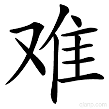 Le caractère chinois du jour [nán]