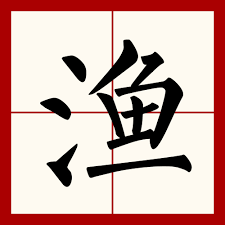 Le caractère chinois du jour [yú]