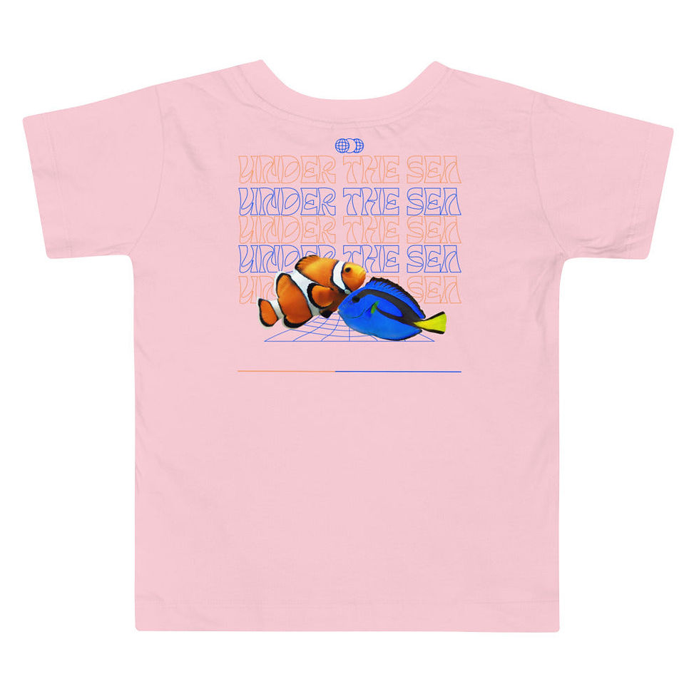 Miniatura: Toddlers Tropical Reef Short Sleeve Tee