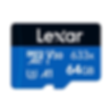 Lexar 64GB microSD card