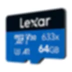 Lexar 64GB microSD card