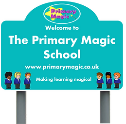 Primary Magic School sign