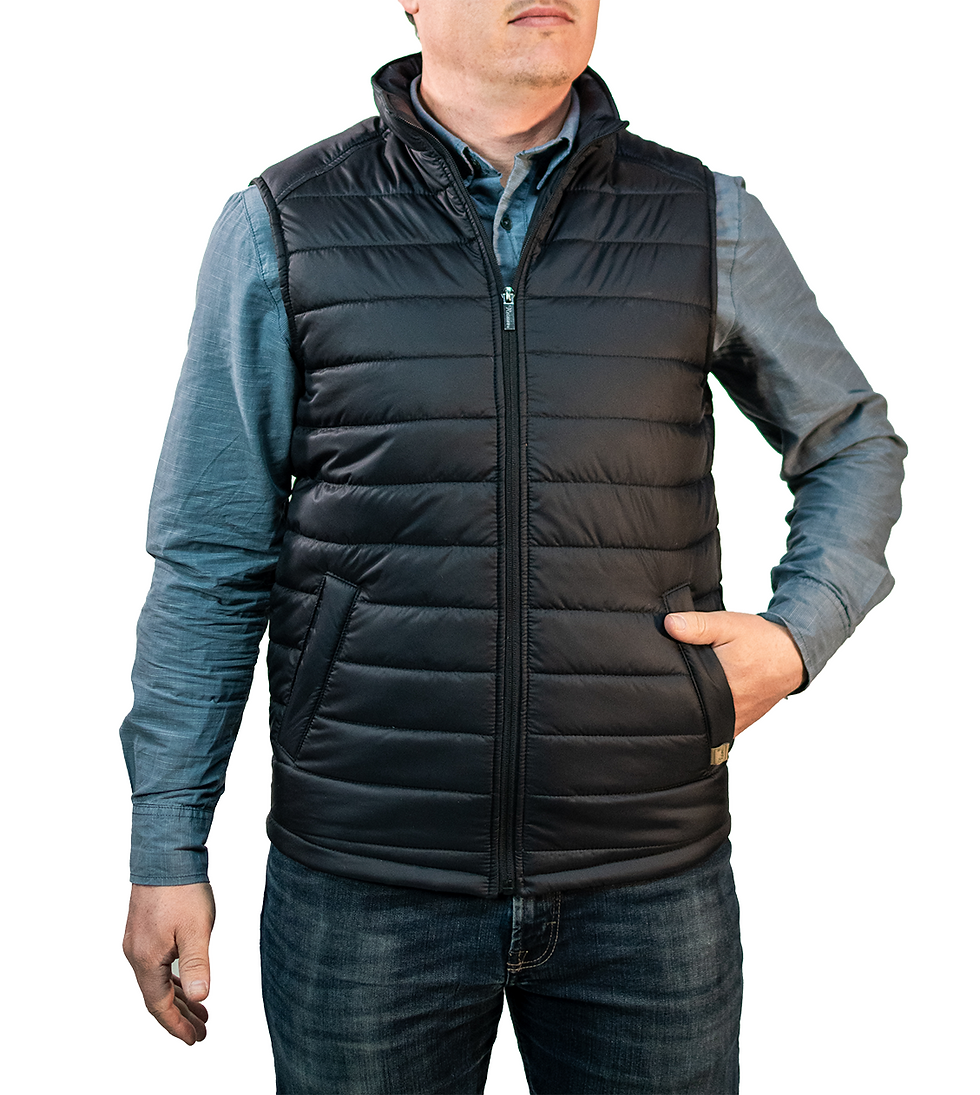 Miniatura: Chaleco Panama - Negro - Vista Frontal