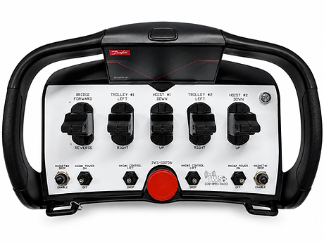 Industrial crane radio remote control receiver