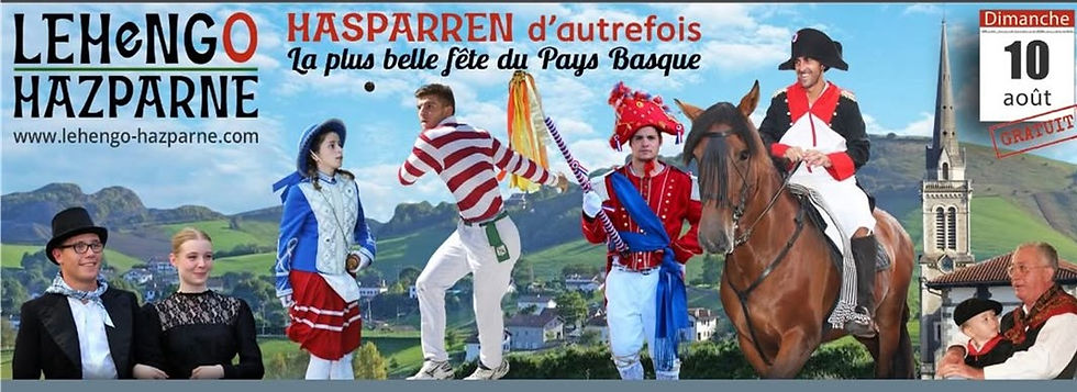 banderolle lehengo hazparne avec soupapesetpistons bayonne hasparren