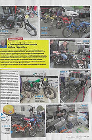 reportage LVM La Vie de La Moto pour la bourse d'échange Vintage Auto Retro Basque de Soupapes et pistons bayonne hasparren