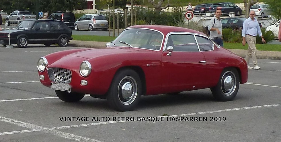 Lancia Appia Zagato a Hasparren vintage