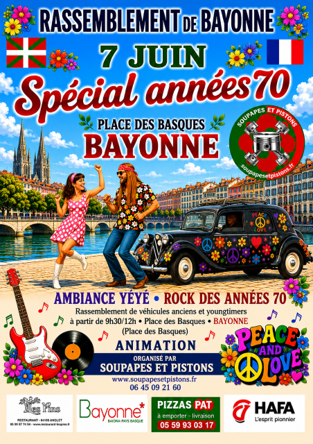 affiche soupapes et pistons bayonne juin 2026 -pop