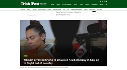 American woman seized at the airport