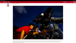 Astronomy enthusiasts