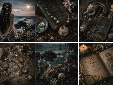 seashell jewelry