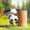 Miniatura: Panda Roll - Fruit Tree Climbing Series