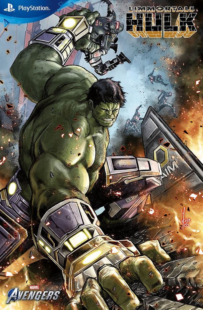 L'Immortale Hulk 25 Var. Square Enix Marvel's Avengers (Hulk e i Difensori 68)