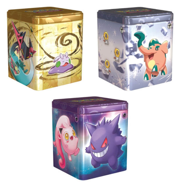 Pokemon Stacking Tin Assortimento