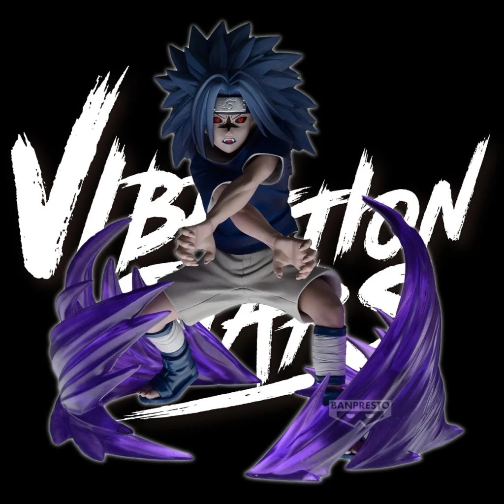 Naruto Vibration Stars: Sasuke Uchiha 15CM (B)