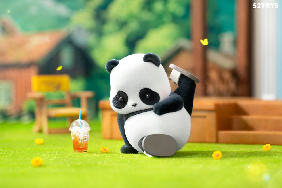 Miniatura: Panda Roll - Panda As A Cat Series
