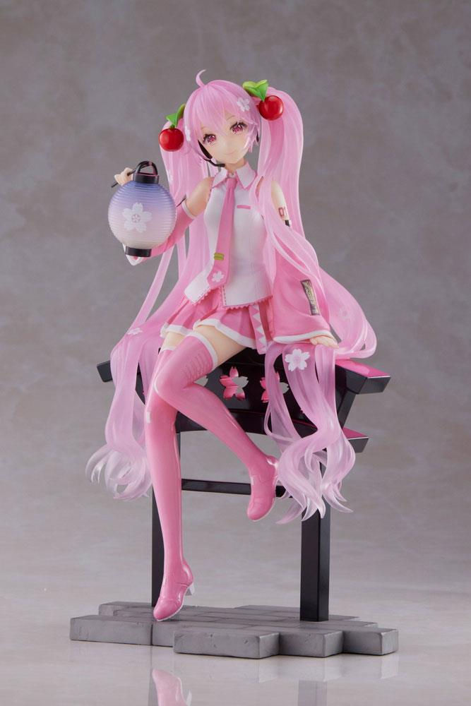 Sakura Miku Lantern Statue 20cm