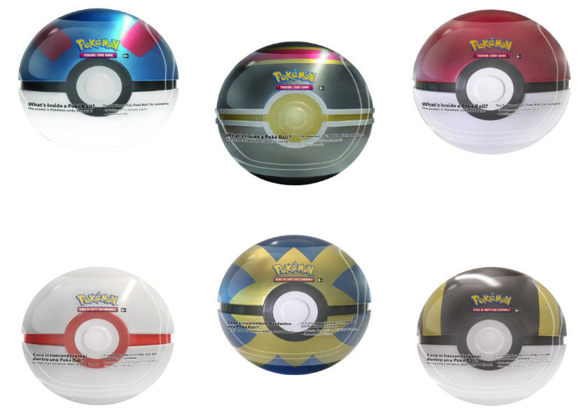 Pokemon Poke Ball Tin the Best of 2021 Assortimento