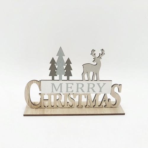 Merry Christmas Wooden Sign Hadlow Gifts