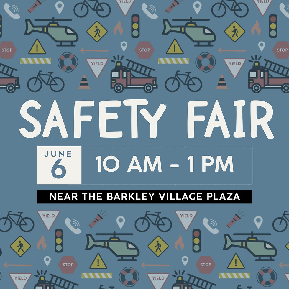 Safety Fair in Barkley Village
