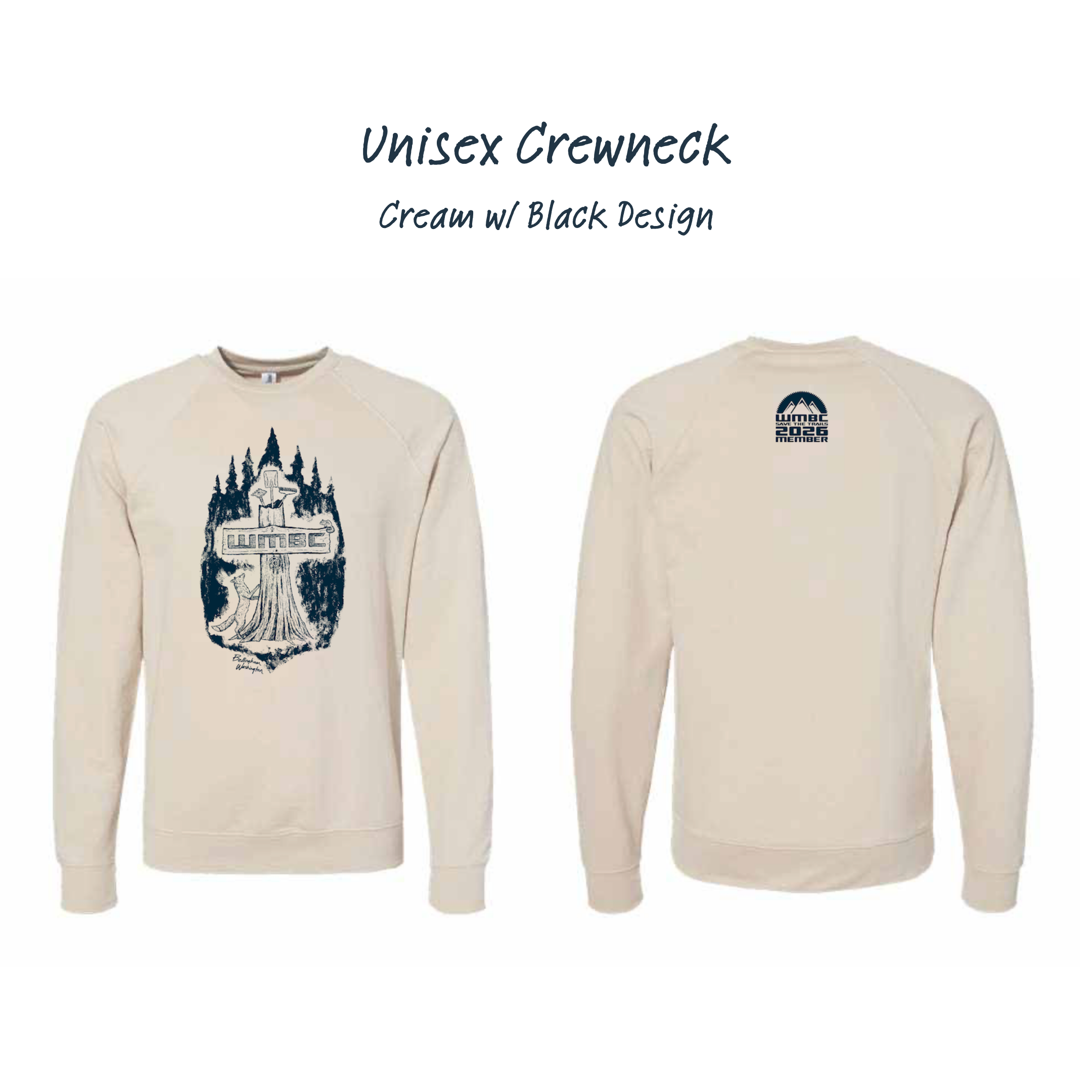 WMBC Crewneck Sweatshirt Membership Bundle
