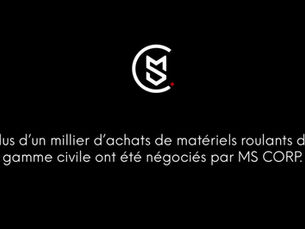 Plus d'Un Millier d’Achats de Véhicules Civils Pilotés par MS CORP