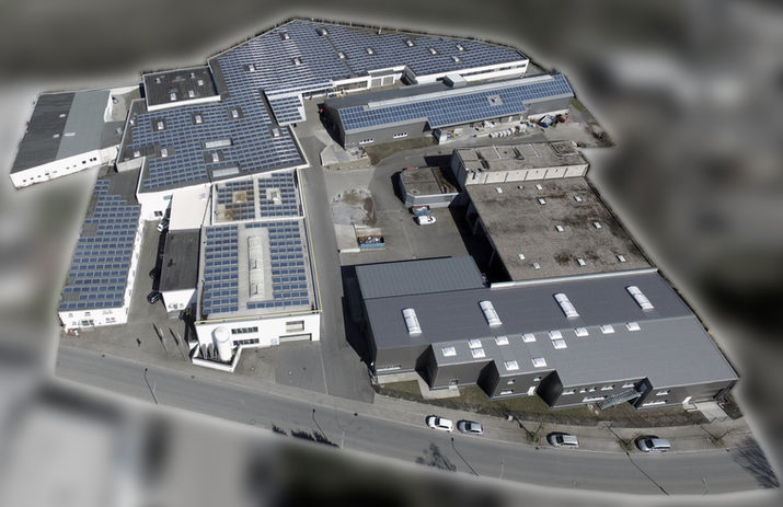 Luftbild der Firma Broki