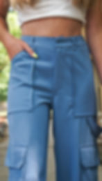 Thumbnail: Wide Leg Cargo Pants